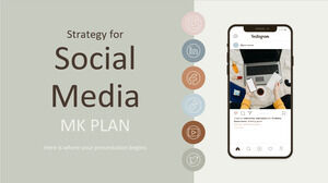 Strategia per il piano MK dei social media
