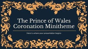 Коронация принца Уэльского - минитема