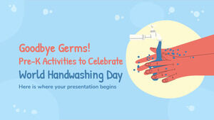 안녕 세균! 세계 손씻기의 날 기념 Pre-K 활동