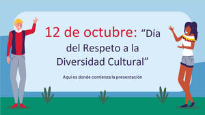10 月 12 日：“尊重文化多样性日”