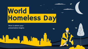 Dia Mundial dos Sem-Abrigo