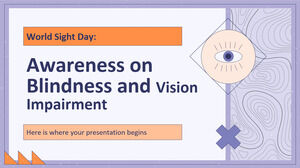 يوم البصر العالمي: التوعية بالعمى وضعف البصر