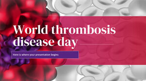 Día Mundial de la Enfermedad de Trombosis
