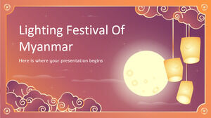Festival dell'illuminazione del Myanmar