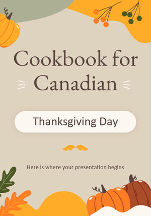 Поваренная книга для канадского Дня благодарения