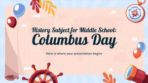 Geschichtsfach für die Mittelschule: Columbus Day