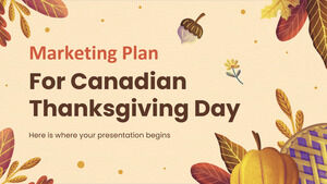 Piano MK per il Giorno del Ringraziamento canadese