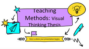 Metodi Didattici: Tesi Visual Thinking