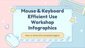 마우스 및 키보드 효율적인 사용 워크숍 인포그래픽