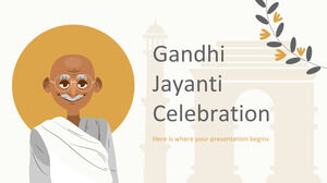 Celebração Gandhi Jayanti