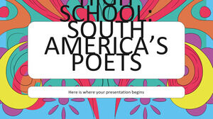บทเรียนวรรณคดีสำหรับโรงเรียนมัธยม: กวีของอเมริกาใต้