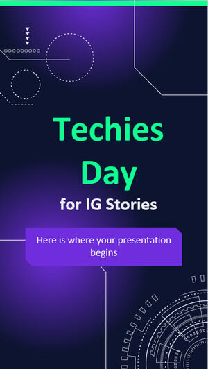 Techies Day สำหรับเรื่องราว IG