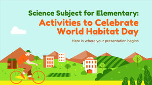 Przedmiot naukowy dla szkoły podstawowej: zajęcia z okazji Światowego Dnia Habitat