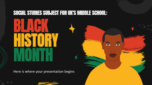 영국 중학교 사회 과목: 흑인 역사의 달
