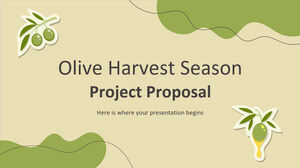 Olive Harvest Season Project Proposal