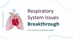 Percée des problèmes du système respiratoire