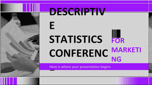Конференция по описательной статистике для маркетинга