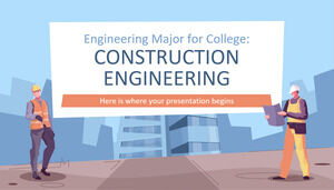Specjalizacja inżynierska dla College'u: Inżynieria Budowlana