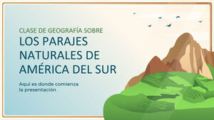 Aula de Geografia de Marcos Naturais na América do Sul
