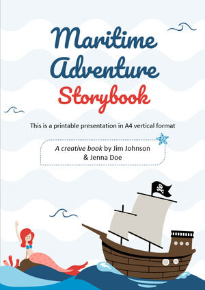 Cartea de povești de aventură maritimă