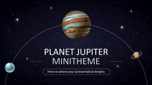 行星木星迷你主题