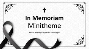 Memoriam Mini temasında