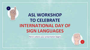 Uluslararası İşaret Dilleri Gününü Kutlayacak ASL Çalıştayı