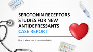 Serotonin Receptors Studies for New Antidepressants - รายงานกรณี