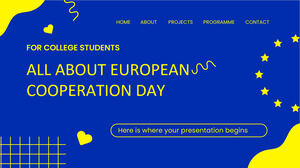 Tout sur la Journée de la coopération européenne pour les étudiants du Collège