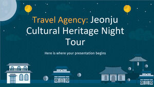 Agence de voyage : visite nocturne du patrimoine culturel de Jeonju