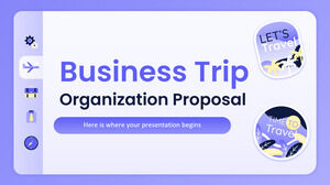 Propunere de organizare a călătoriei de afaceri