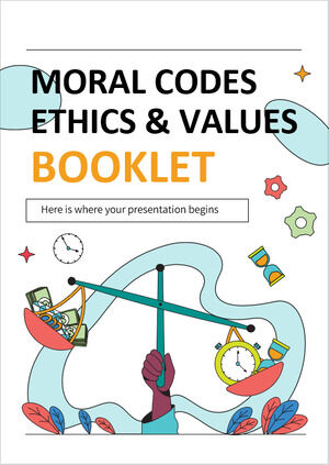 Broșura de etică și valori coduri morale