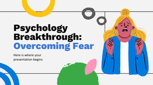 Descoperirea psihologiei: depășirea fricii