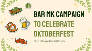 Campagne Bar MK pour célébrer l'Oktoberfest
