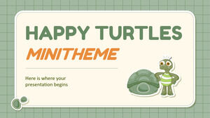 Mutlu Kaplumbağalar Mini teması