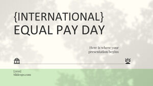 Giornata internazionale della parità retributiva
