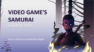 Personagens samurais de videogame