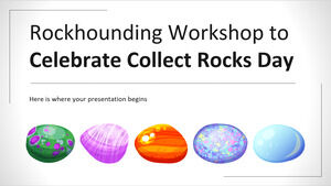 Lokakarya Rockhounding untuk Merayakan Hari Pengumpulan Batu