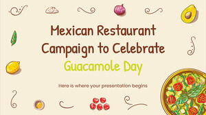 Kampanye Restoran Meksiko untuk Merayakan Hari Guacamole
