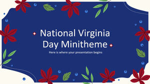 Minitema del giorno nazionale della Virginia
