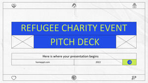 Flüchtlings-Charity-Event-Pitch-Deck