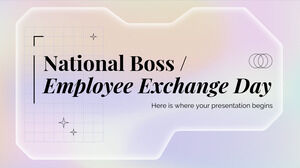 Ulusal Patron / Çalışan Değişim Günü