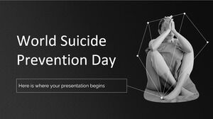 Minithème de la Journée mondiale de la prévention du suicide