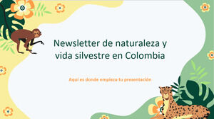 Информационный бюллетень о природе и дикой природе Колумбии