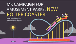 Eğlence Parkları için MK Kampanyası: Yeni Roller Coaster