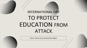 Internationaler Tag zum Schutz der Bildung vor Angriffen