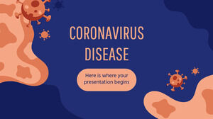 แม่แบบ PowerPoint โรค Coronavirus