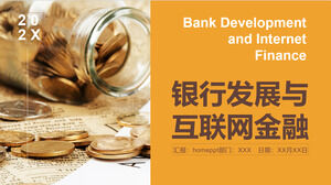 Șablon PPT pentru dezvoltare bancară și finanțare prin internet Downljinr