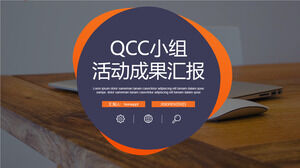 Descărcați șablonul PPT pentru raportul de rezultate al echipei QCC din Cercul de control al calității simplificat