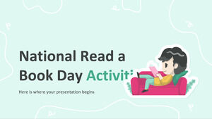 Attività nazionali per la giornata della lettura di un libro
